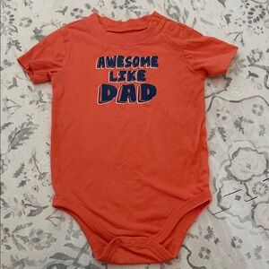 ‘Awesome Like Dad' Onesie